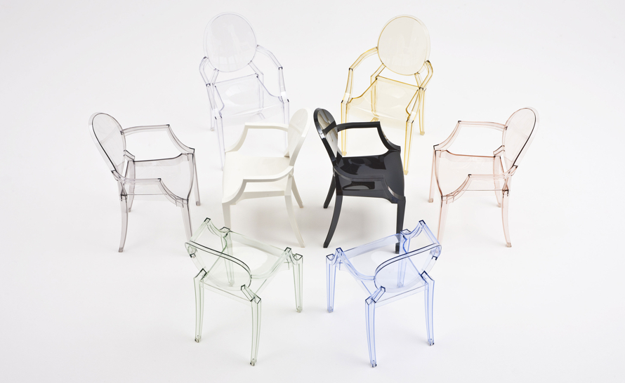 Louis Ghost Chair 2-Pack by Philippe Starck for Kartell | hive