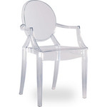 louis ghost chair 2 pack by Philippe Starck for Kartell
