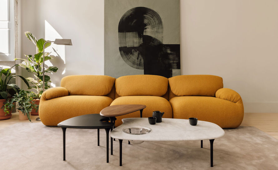 Luva Modular Sofa Corner Sectional by Gabriel Tan for Herman