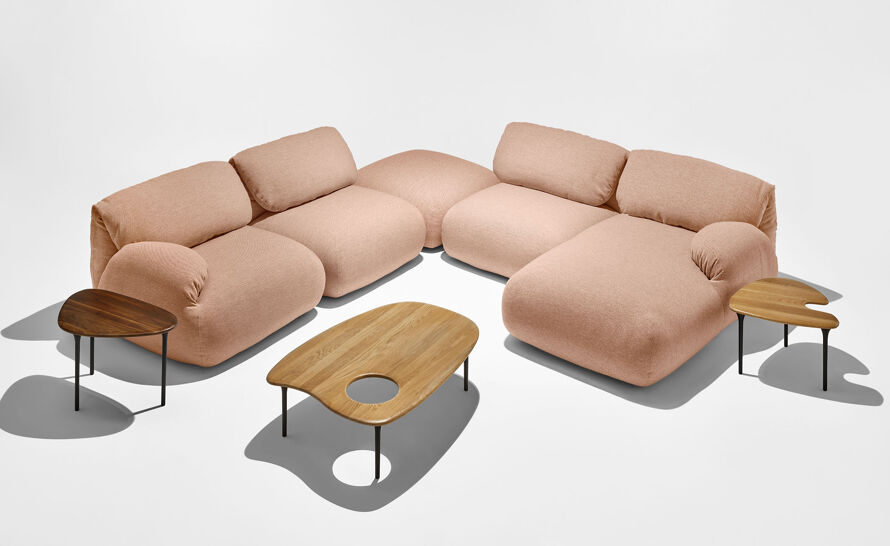 Luva Modular Sofa Corner Sectional by Gabriel Tan for Herman