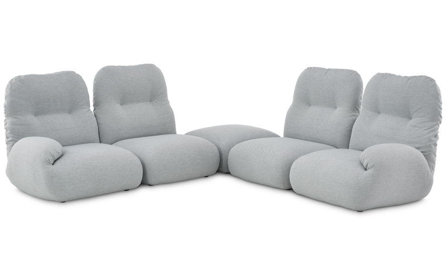 Luva Modular Sofa Corner Sectional by Gabriel Tan for Herman