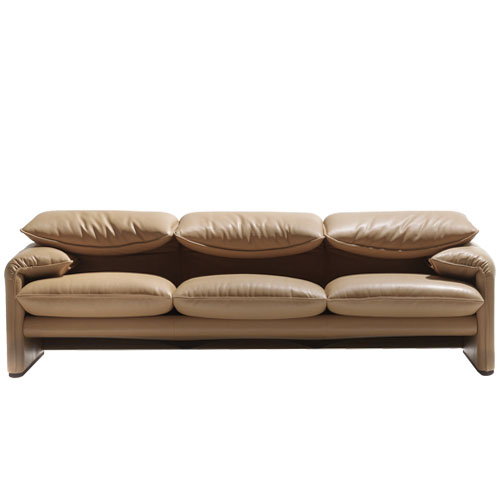 maralunga 3 seater sofa by Vico Magistretti for Cassina