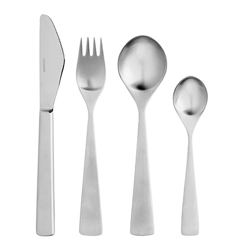 maya 24 piece flatware set by Tias Eckhoff for stelton