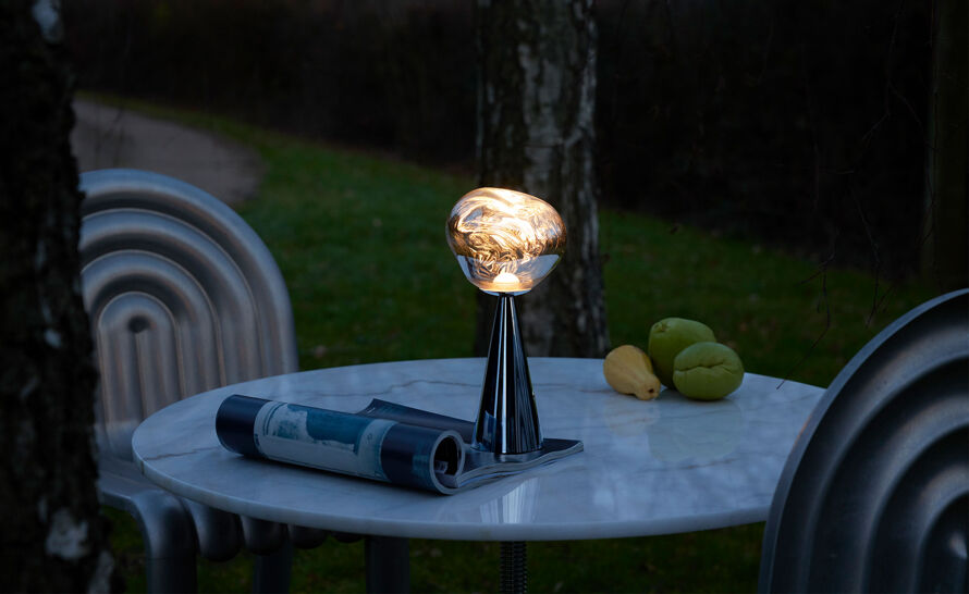 その他 TOM DIXON /MELT TABLE COPPER Melt Table Light in Polished Copper Polycarbonate | Tom Dixon
