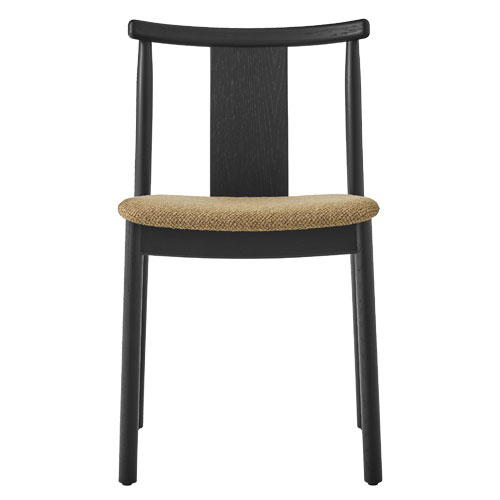 merkur dining chair with upholstered seat by Skogstad & Wærnes for Audo