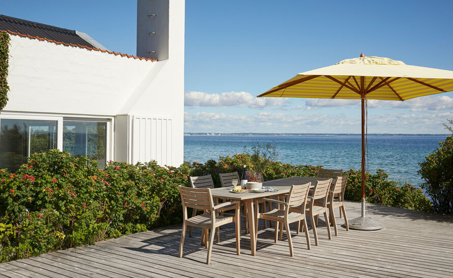 Messina Square Umbrella from Skagerak by Fritz Hansen | hive