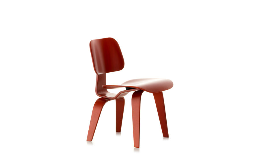 miniature eames dcw - red