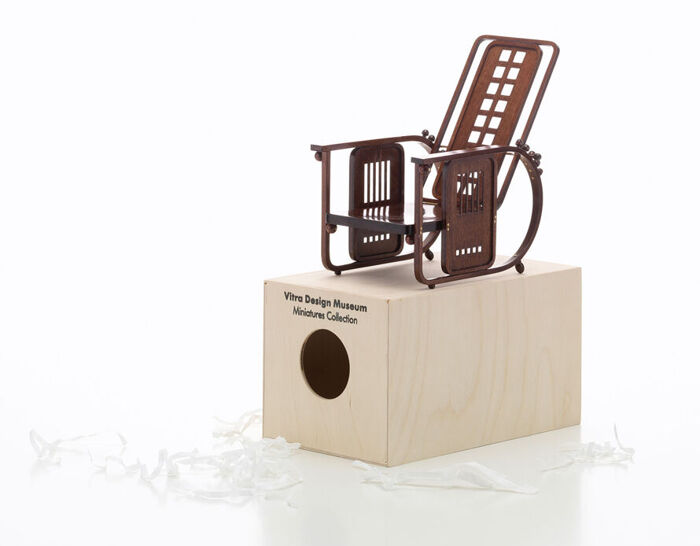 希少　Vitra ミニチュアチェアJosef Hoffmann Nr.728 希少 Vitra ミニチュアチェアJosef Hoffmann Nr.728 希少 Vitra