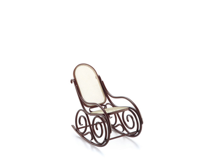 miniature thonet rocking chair no. 9
