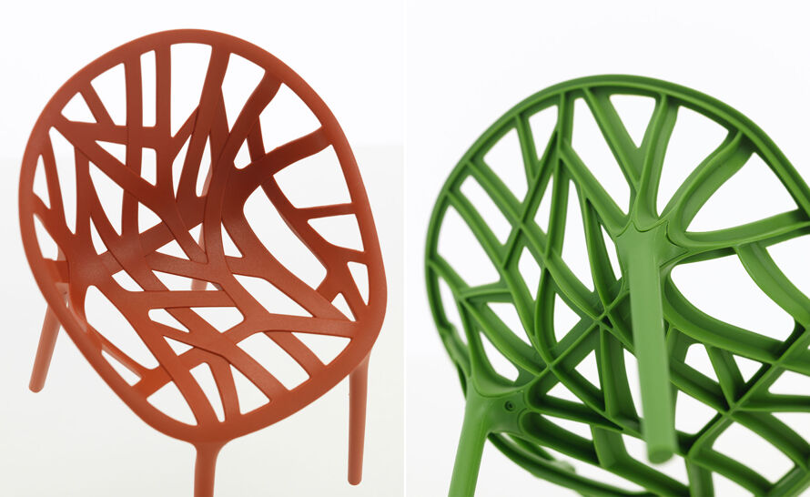 Miniature Ronan & Erwan Bouroullec Vegetal Chair produced by Vitra 