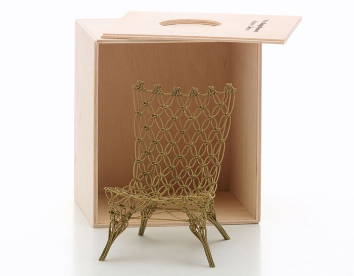 Miniature Marcel Wanders Knotted Chair produced by Vitra Design