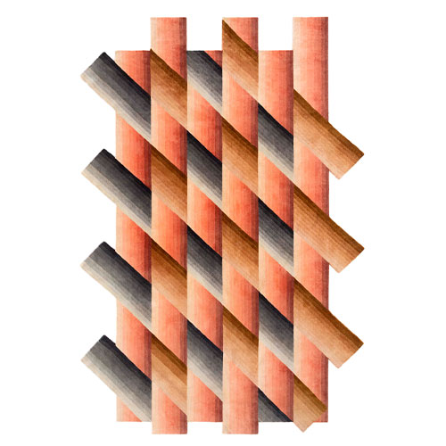 mirage rug by Patricia Urquiola for GAN
