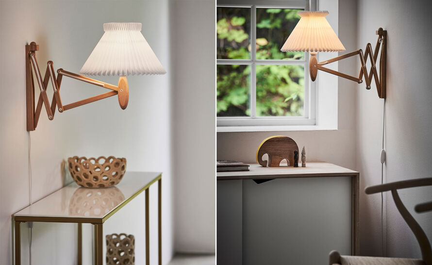 Sax 224 Wall Lamp by Erik Hansen for Le Klint | hive
