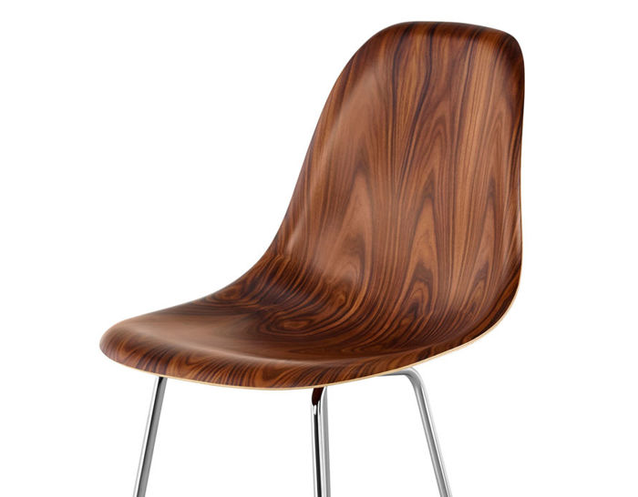 Eames molded wood stool hot sale