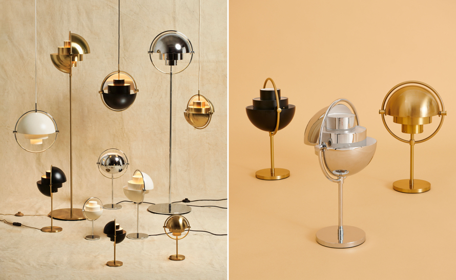 Multi-lite Portable Table Lamp by Louis Weisdorf from Gubi | hive