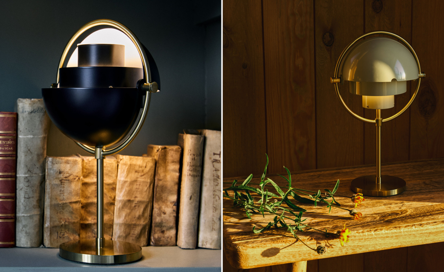 Multi-lite Portable Table Lamp by Louis Weisdorf from Gubi | hive