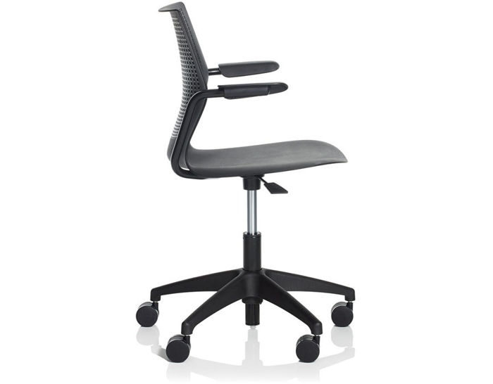 Knoll MultiGeneration Light Task Chair - Armless with Seat Pad