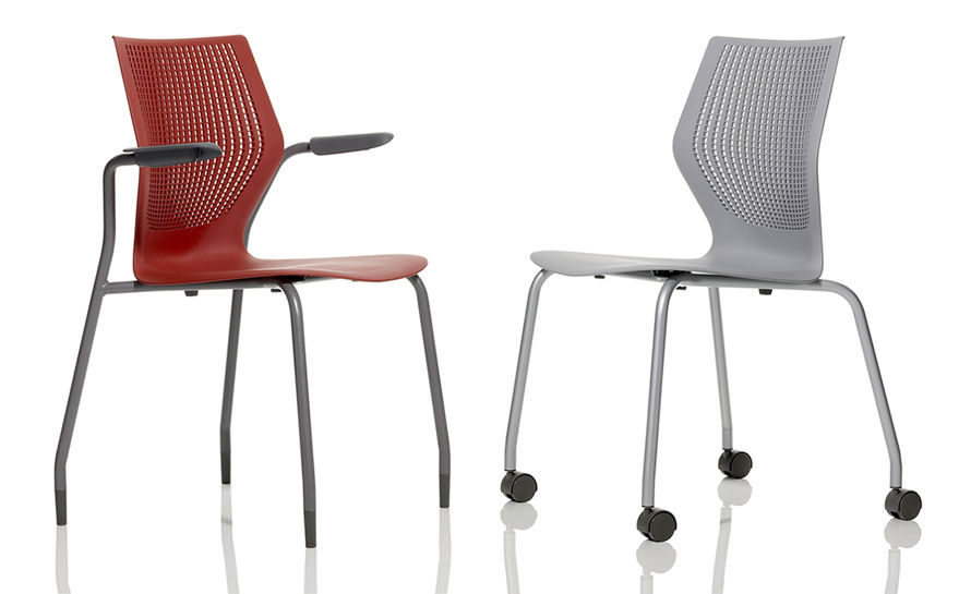 Knoll MultiGeneration Light Task Chair - Armless with Seat Pad