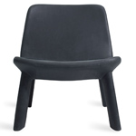 neat leather lounge chair  - Blu Dot