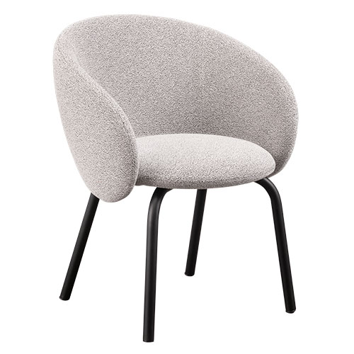 nebula tube dining chair by E-ggs for Miniforms