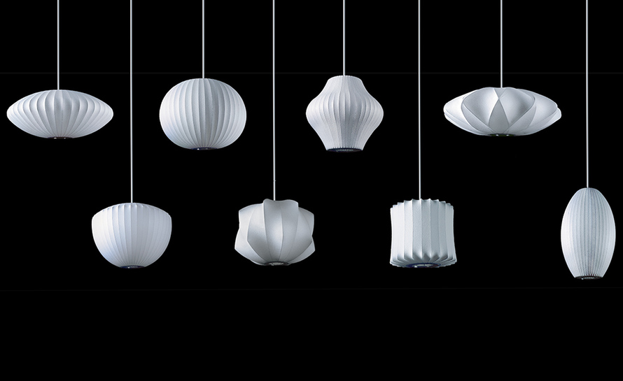 George Nelson Bubble Ball Pendant lamp by Herman Miller | hive George Nelson Bubble Ball Pendant lamp by Herman Miller | hive