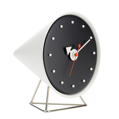 nelson cone clock by George Nelson for Vitra.