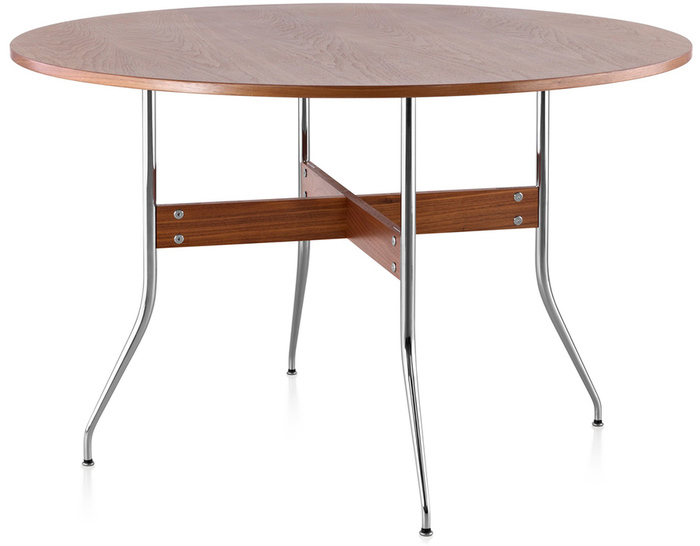 nelson™ swag leg round dining table