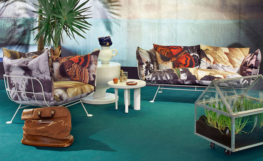 MOOOI - NEST sofa and armchair - Marcel Wanders, 2013
