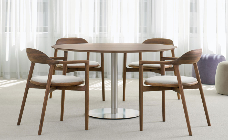 Neve Dining Chair by Noe Duchaufour-Lawrance for Bernhardt Design
