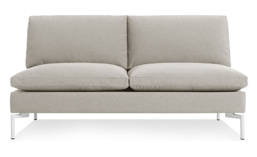 new standard armless sofa