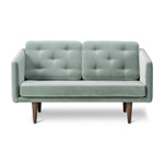 no. 1 two seat sofa by Borge Mogensen for Fredericia