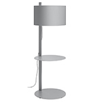 note large floor lamp with table  - 