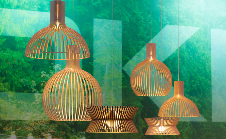 Octo 4240 Pendant Lamp by Seppo Koho for Secto Design | hive