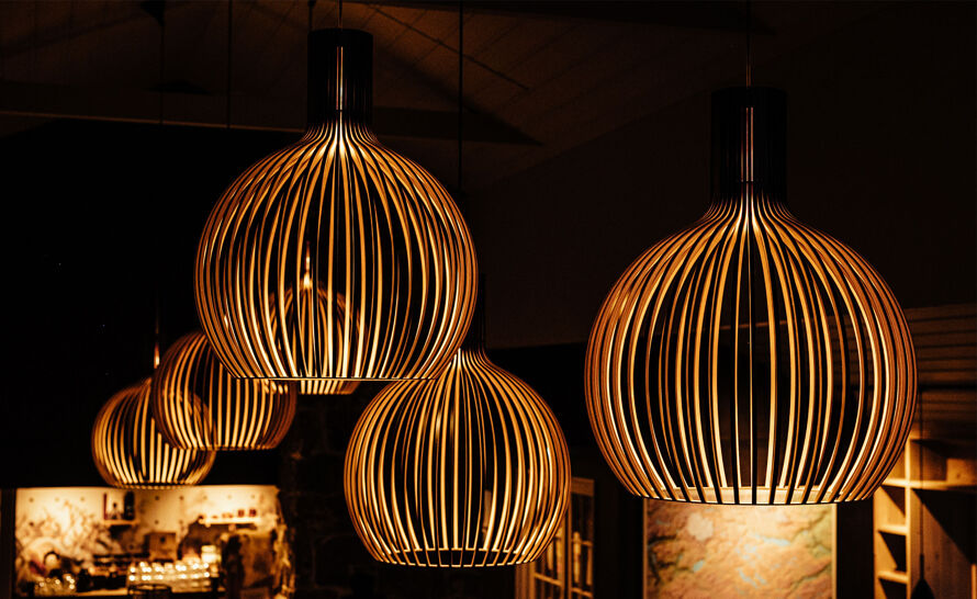 Octo 4240 Pendant Lamp by Seppo Koho for Secto Design | hive