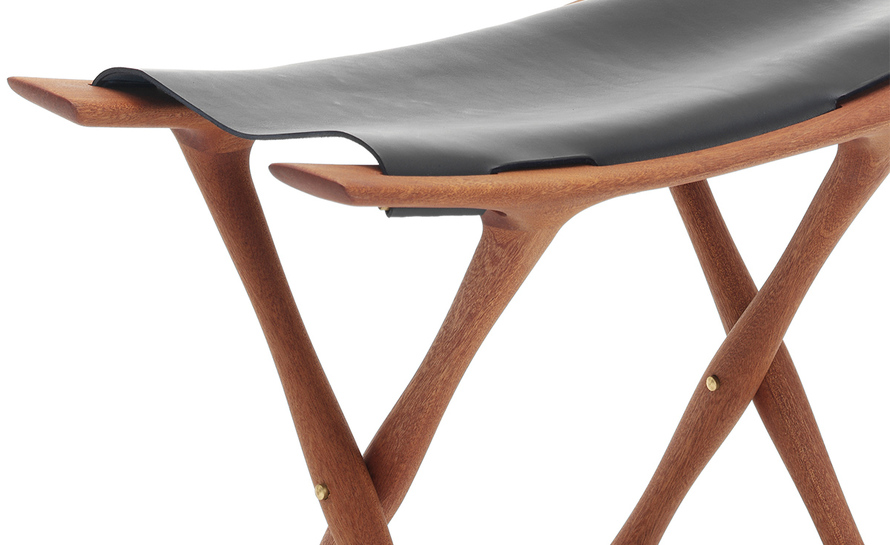 Carl Hansen OW2000 Egyptian Folding Stool by Ole Wanscher
