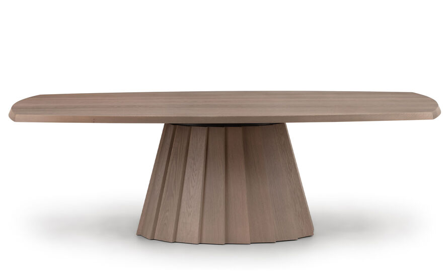 Orion Dining Table all wood base