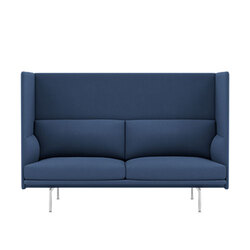 outline highback sofa 2 seater - Anderssen & Voll - Muuto