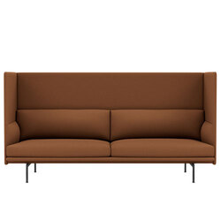 outline highback sofa 3 seater - Anderssen & Voll - Muuto