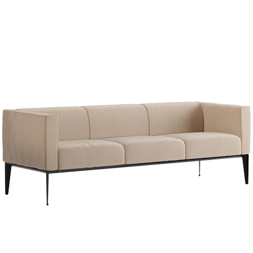 sean three seat sofa for Arper
