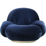 pacha lounge chair with armrest  - GUBI