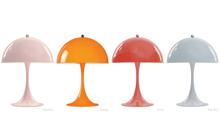 Louis Poulsen Panthella Mini Table Lamp - Orange