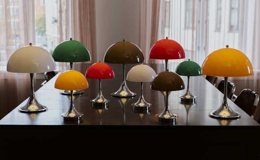 Panthella 160 Portable Lamp by Verner Panton from Louis Poulsen | hive
