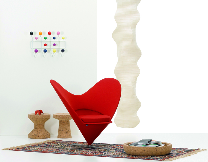 Miniature Heart-Shaped Cone Chair Vitra