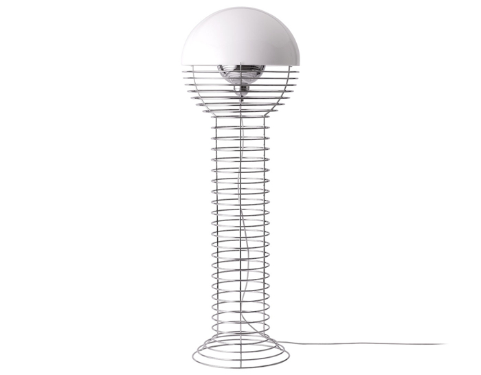 panton wire floor lamp