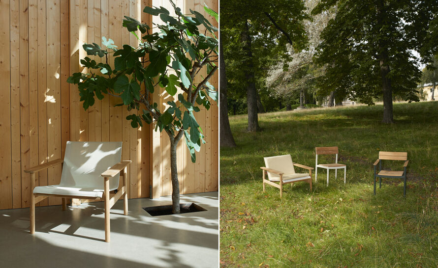 Pelagus Outdoor Lounge Chair by NOTE Design Studio for Skagerak by