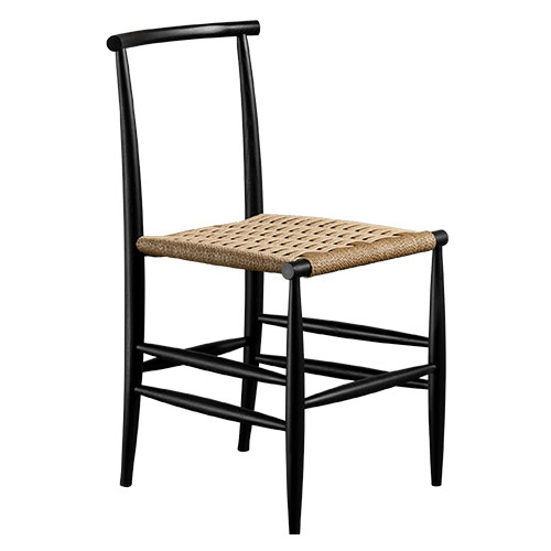 pelleossa side chair by Francesco Faccin for Miniforms