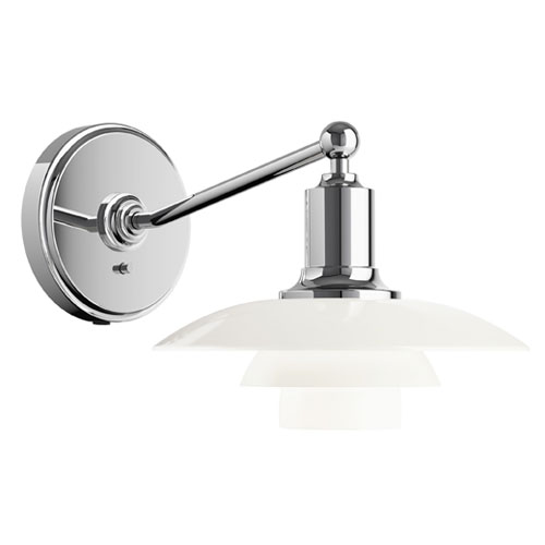 ph 2/1 wall lamp by Poul Henningsen for Louis Poulsen