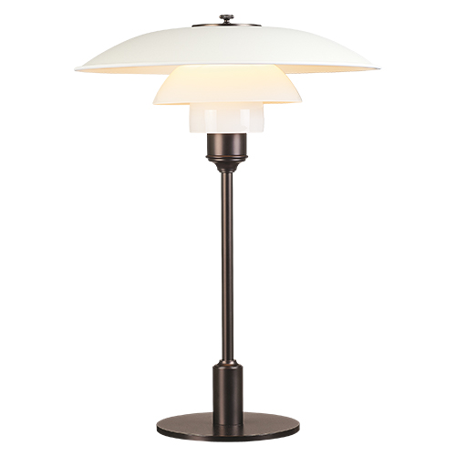 ph 3.5-2.5 glass table lamp by Poul Henningsen for Louis Poulsen