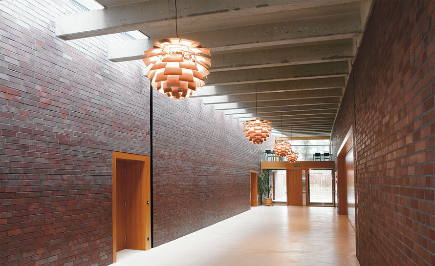 Louis Poulsen Artichoke Light Fixtures Shine in this Aarhus Penthouse