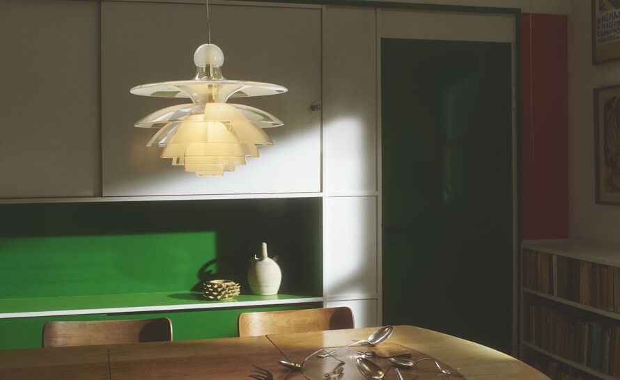 Poul Henningsen for Louis Poulsen 'Louvre' Ceiling Light – Morentz